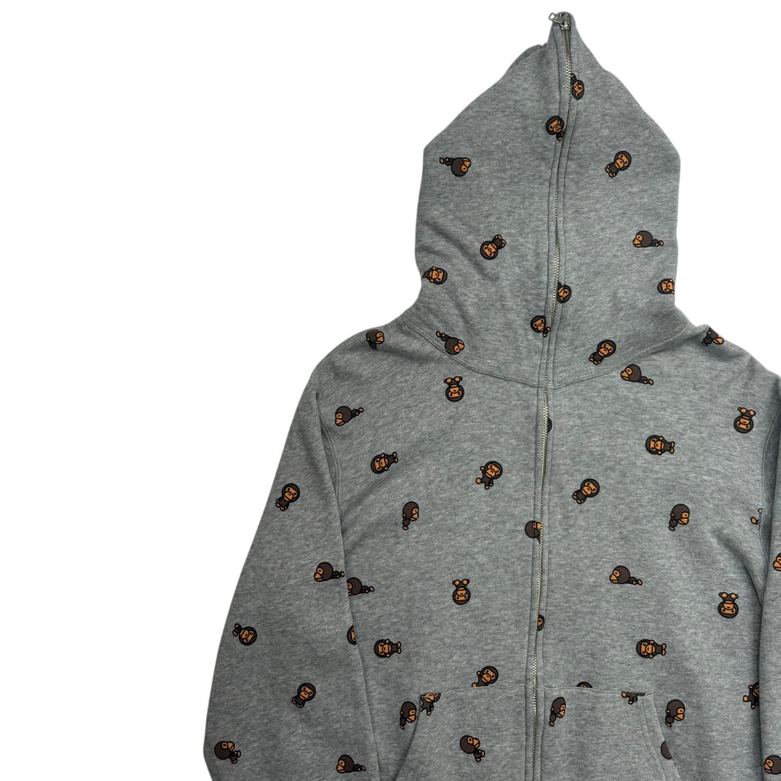 베이프 베이비 마일로 모노그램 풀 오버 후드집업 L 상품이미지2