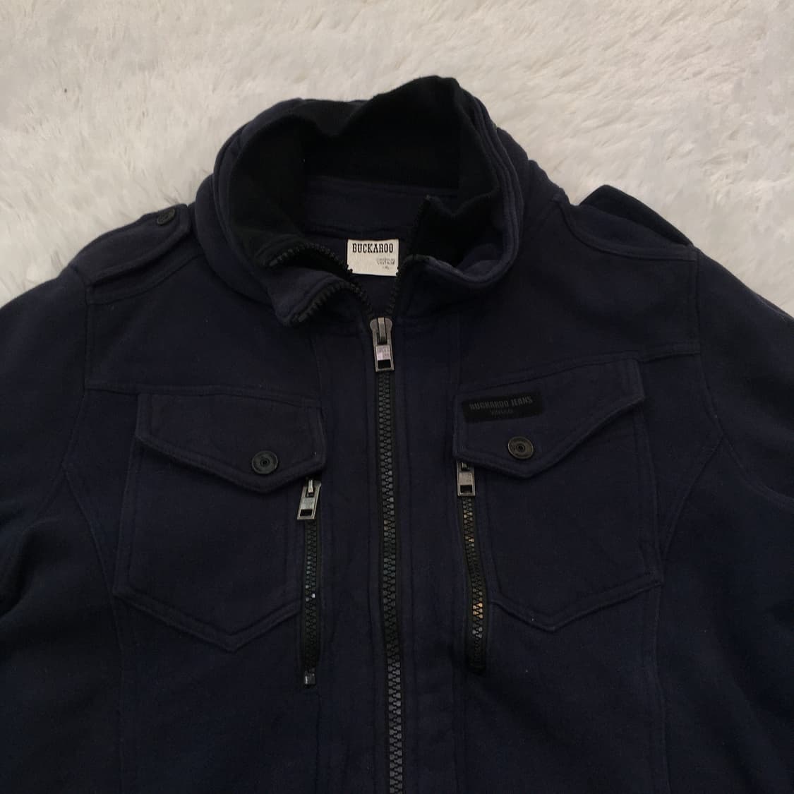 빈티지 버커루 투집업 터틀넥 y2k 스트릿 갸루 펑키 일본빈티지746 상품이미지6