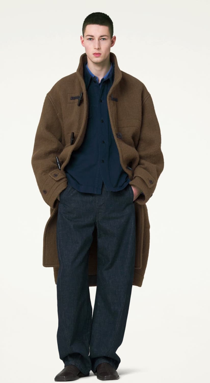 르메르 MAXI DUFFLE 코트 50 브라운 상품이미지1