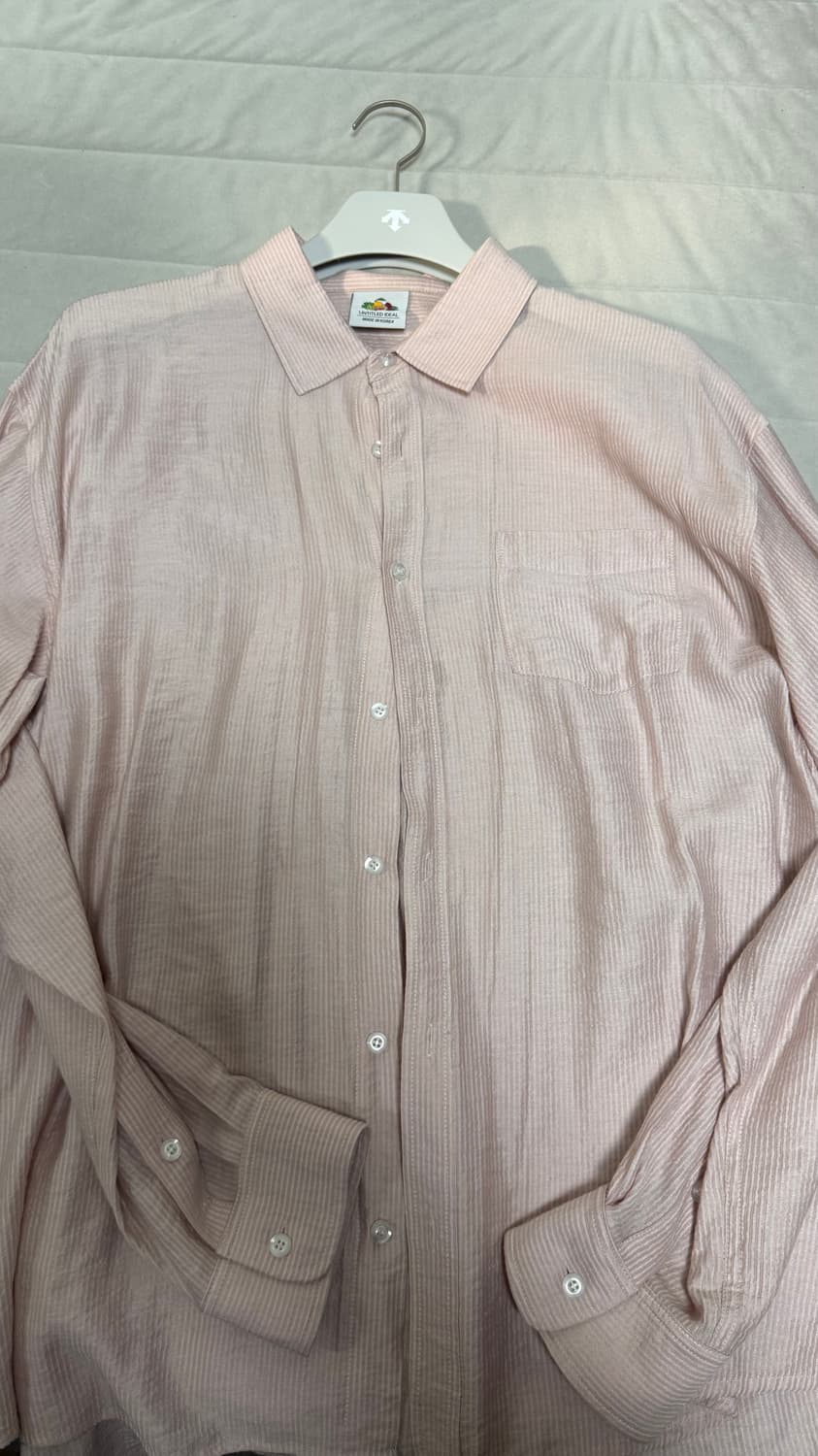 [OS] untitled ideal 썬데이셔츠 핑크 상품이미지2