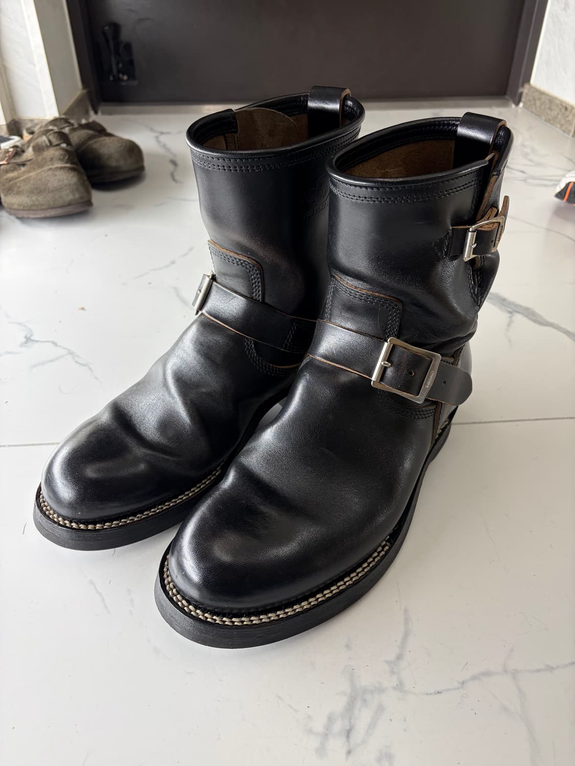 [9E, 275] FLATHEAD 플랫헤드 호스하이드 엔지니어부츠 상품이미지3