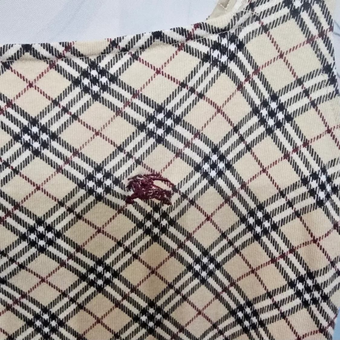 버버리 체크 나시 슬리브리스 상품이미지2