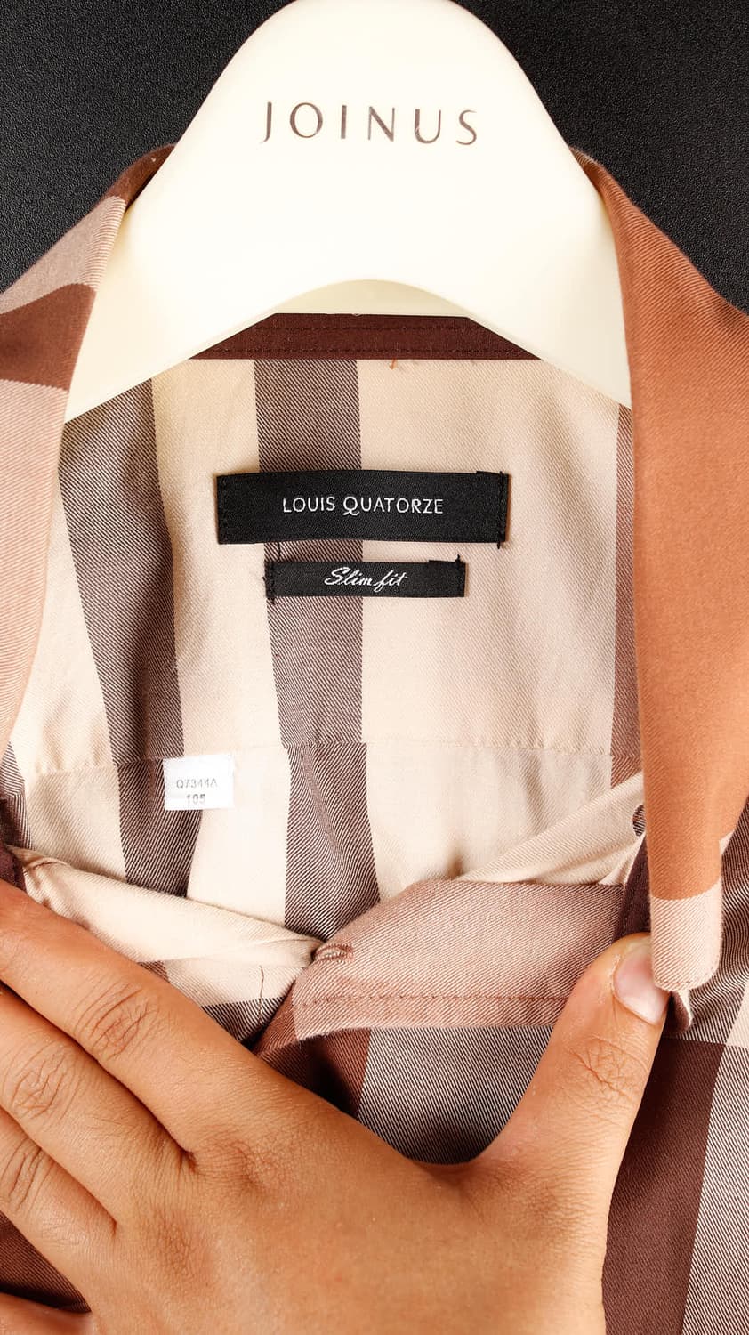 루이가또즈 코튼 체크남방  상품이미지4