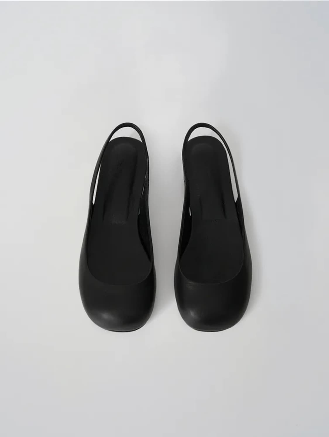 Moia 모이아 pebble sling-back (black) 상품이미지1