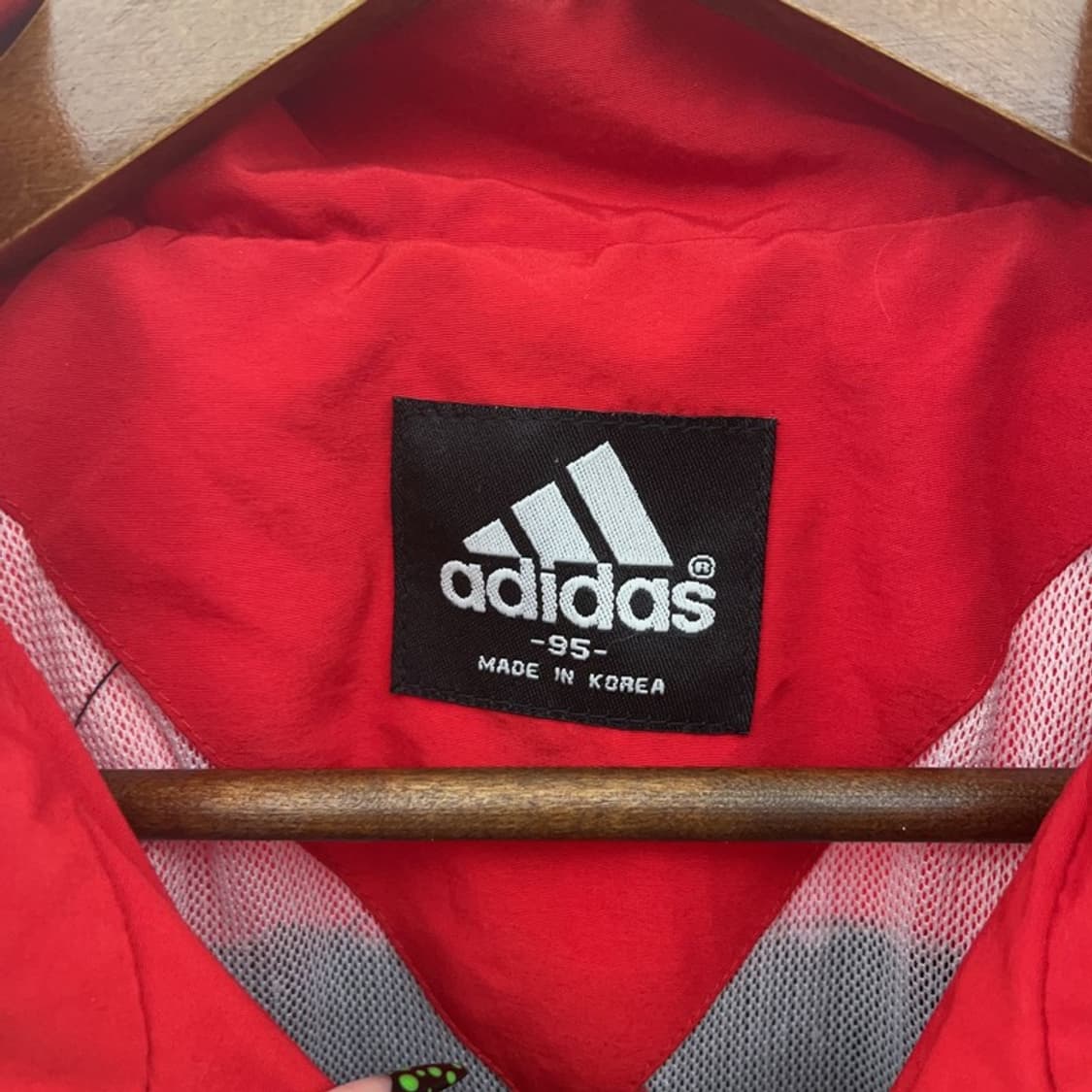 아디다스 올드스쿨 레트로 90's 코리아 바람막이 자켓 95 C08958 상품이미지5