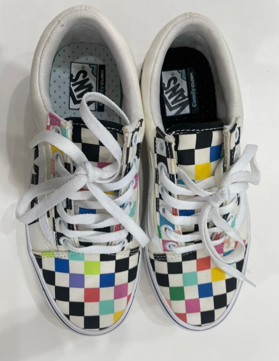 MOMA 콜라보 Vans 체크 멀티컬러 체커보드 상품이미지1