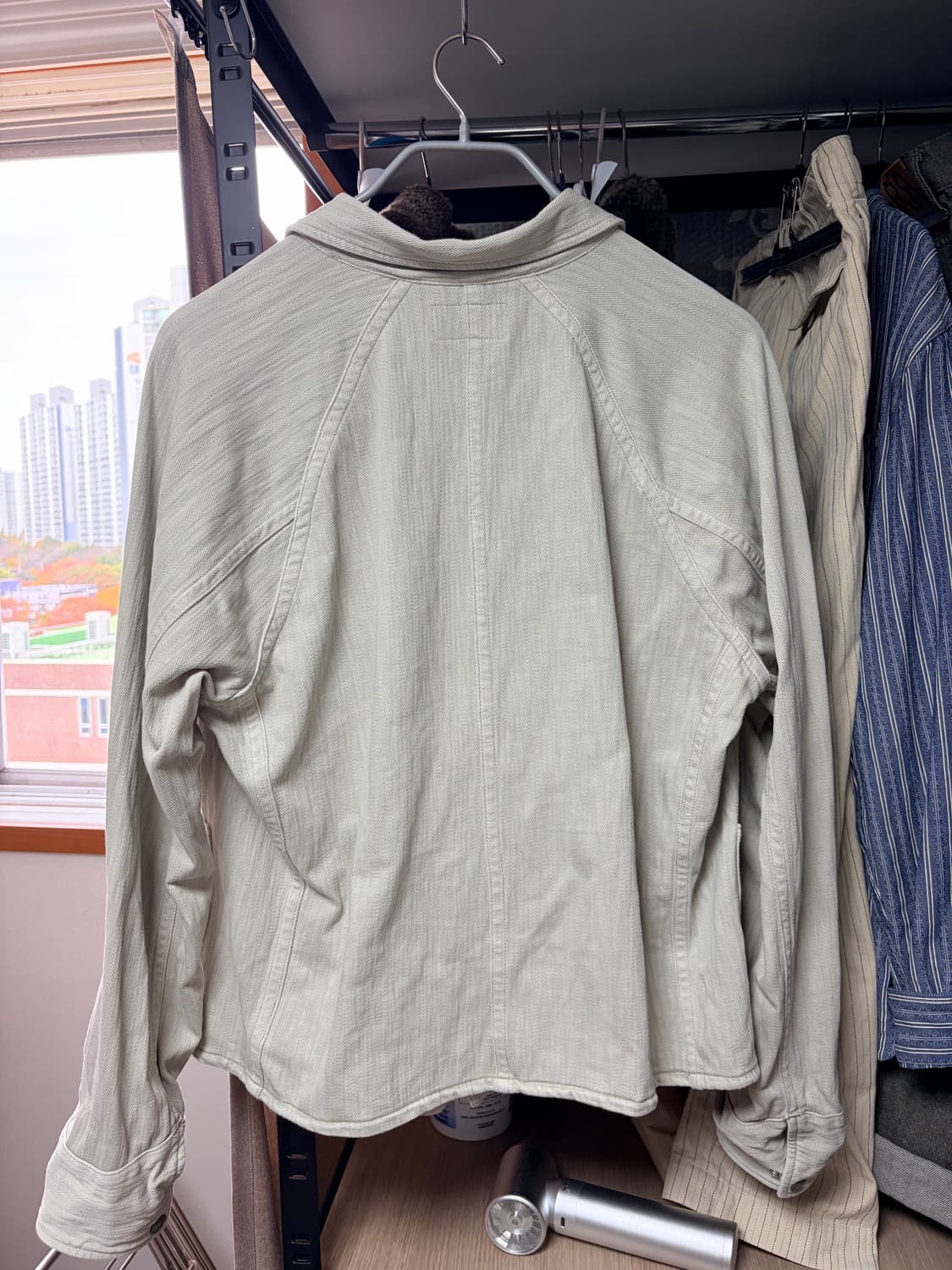 RRL 니트 헤링본 트윌 자켓 L사이즈 상품이미지3