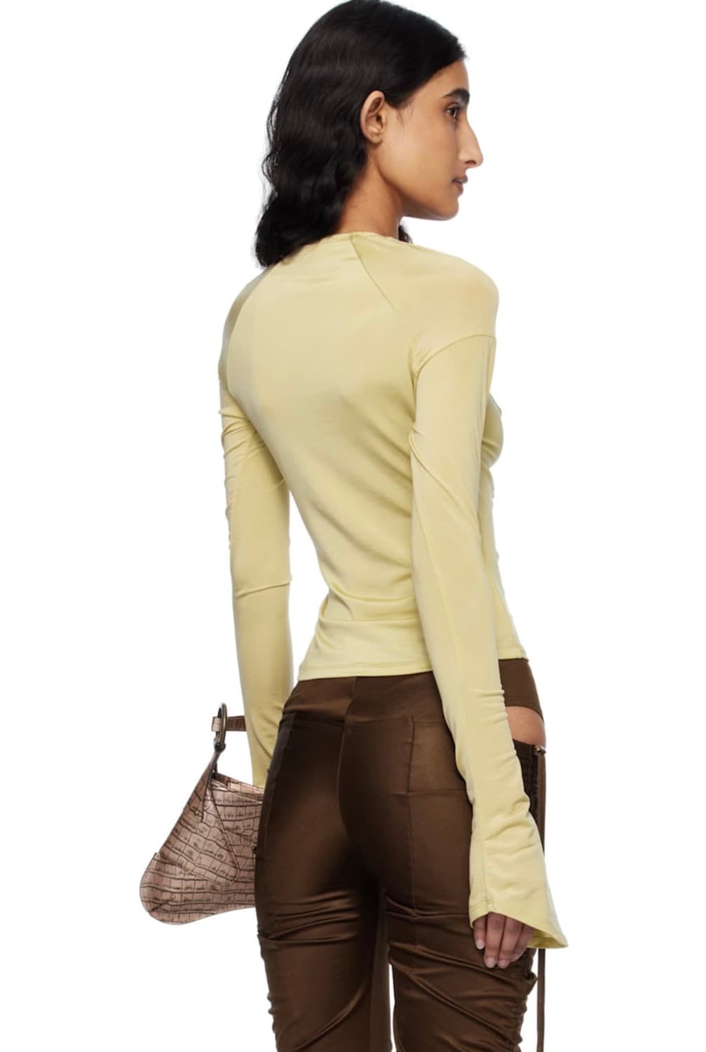 KNWLS 셔링 블라우스 상품이미지4