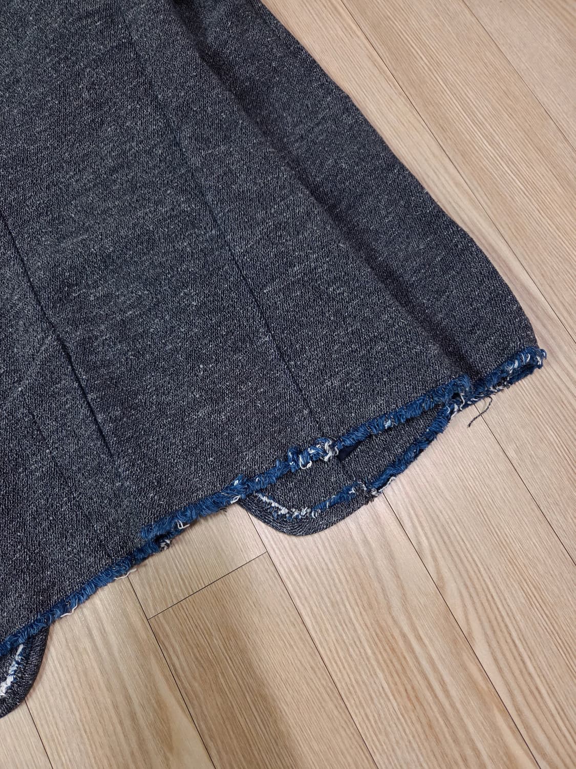 ARMURE JAPAN 멜란지 그레이 커팅 재킷 상품이미지7