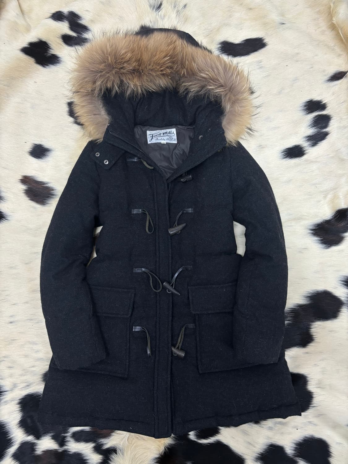 Raccoon Fur Minimal Mood Jacket 상품이미지2