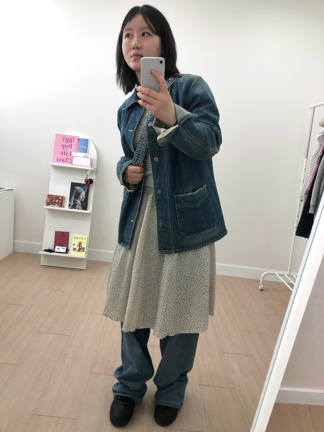 데님 자켓 레이어드 코디 💙 상품이미지2