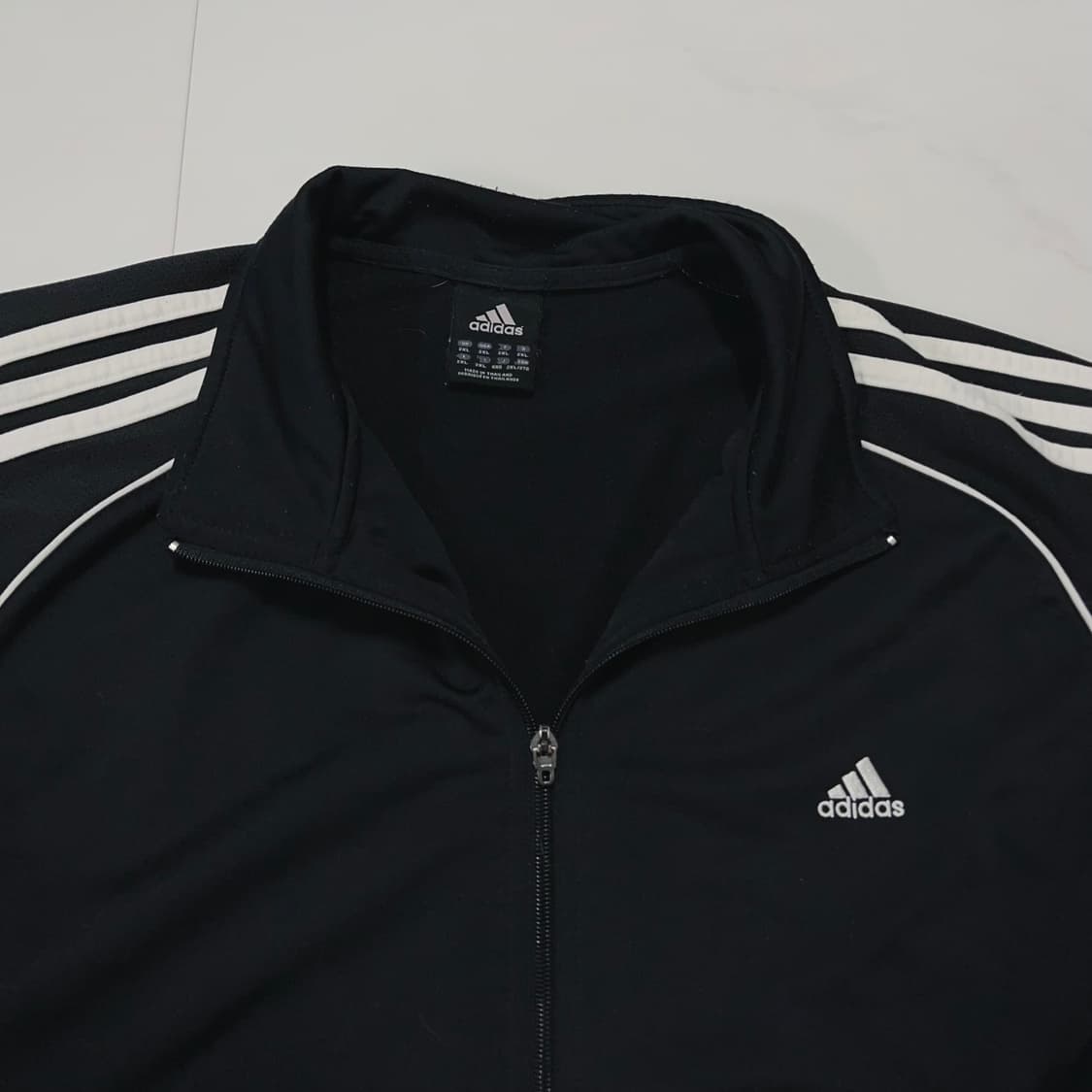 [정품] 아디다스 블랙 오버핏 삼선 져지 [ 2XL ] 상품이미지3