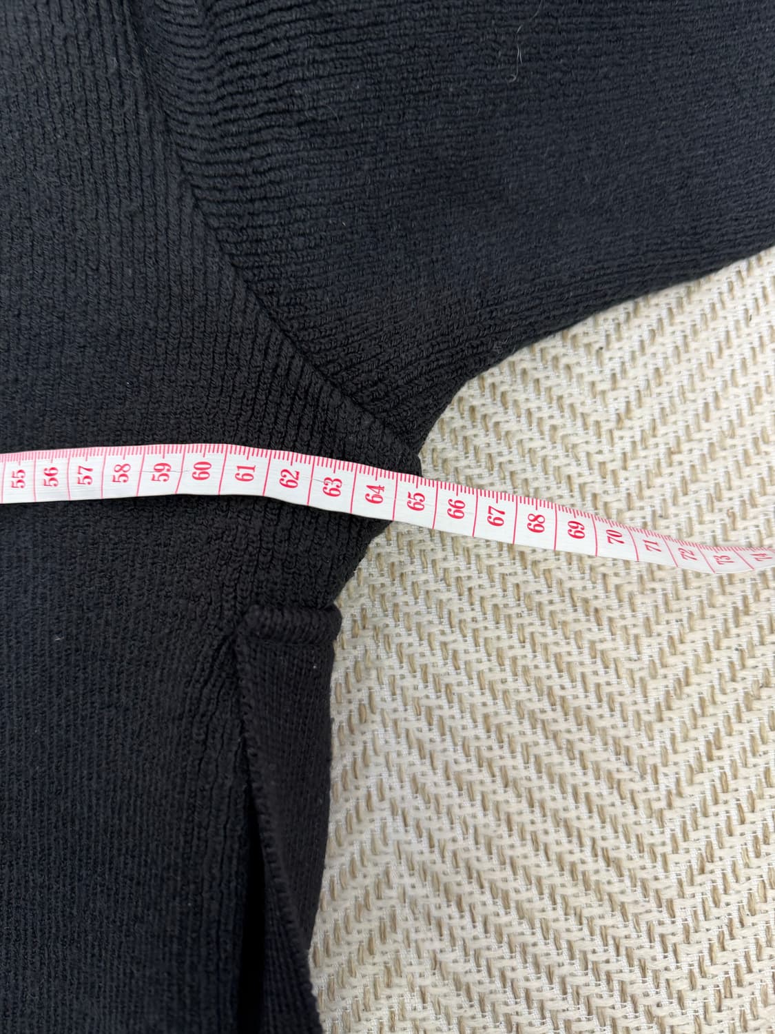 정품) 시스템옴므 한섬 21ss 이중 니트 맨투맨 100 상품이미지9