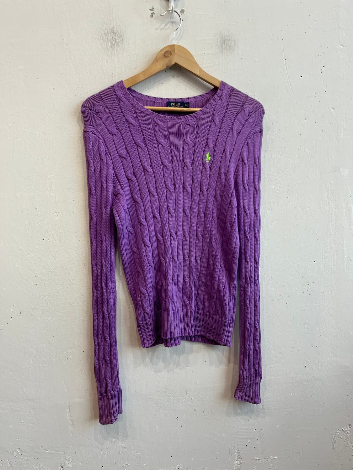 폴로랄프로렌 피마코튼 케이블 니트 우먼즈 상품이미지1