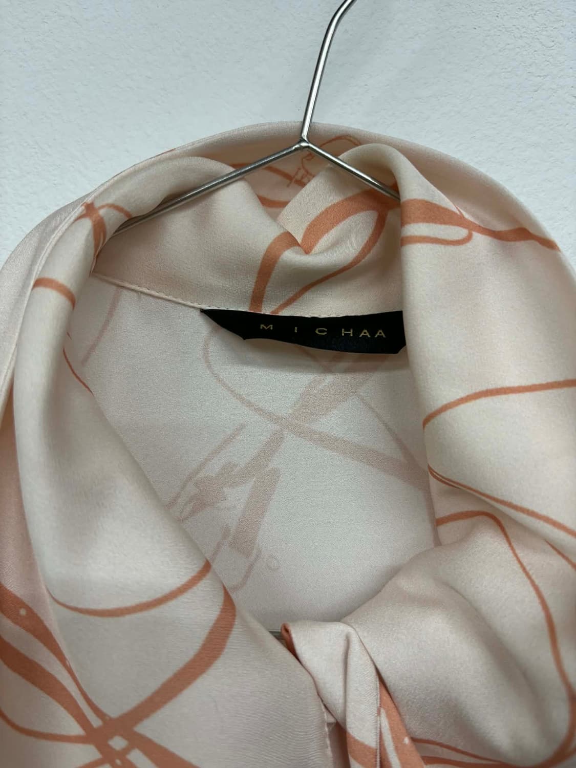 미샤 MICHAA 20년 신형 스카프 타이 블라우스 상품이미지5