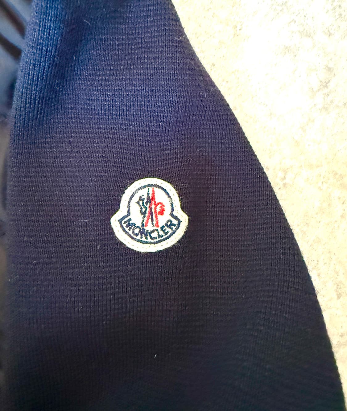 몽클레어 정품 집업 울패딩 네이비 상품이미지9