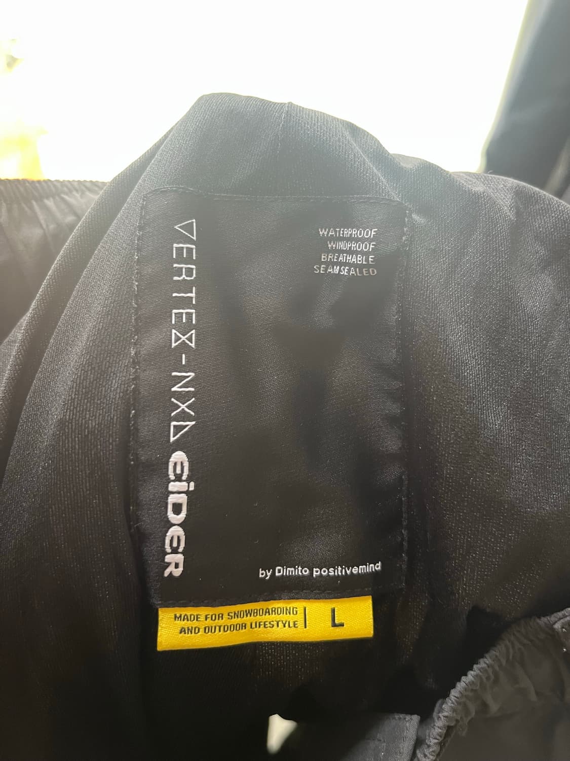 아이더 x 디미토 콜라보 버텍스 고어텍스 팬츠 상품이미지6