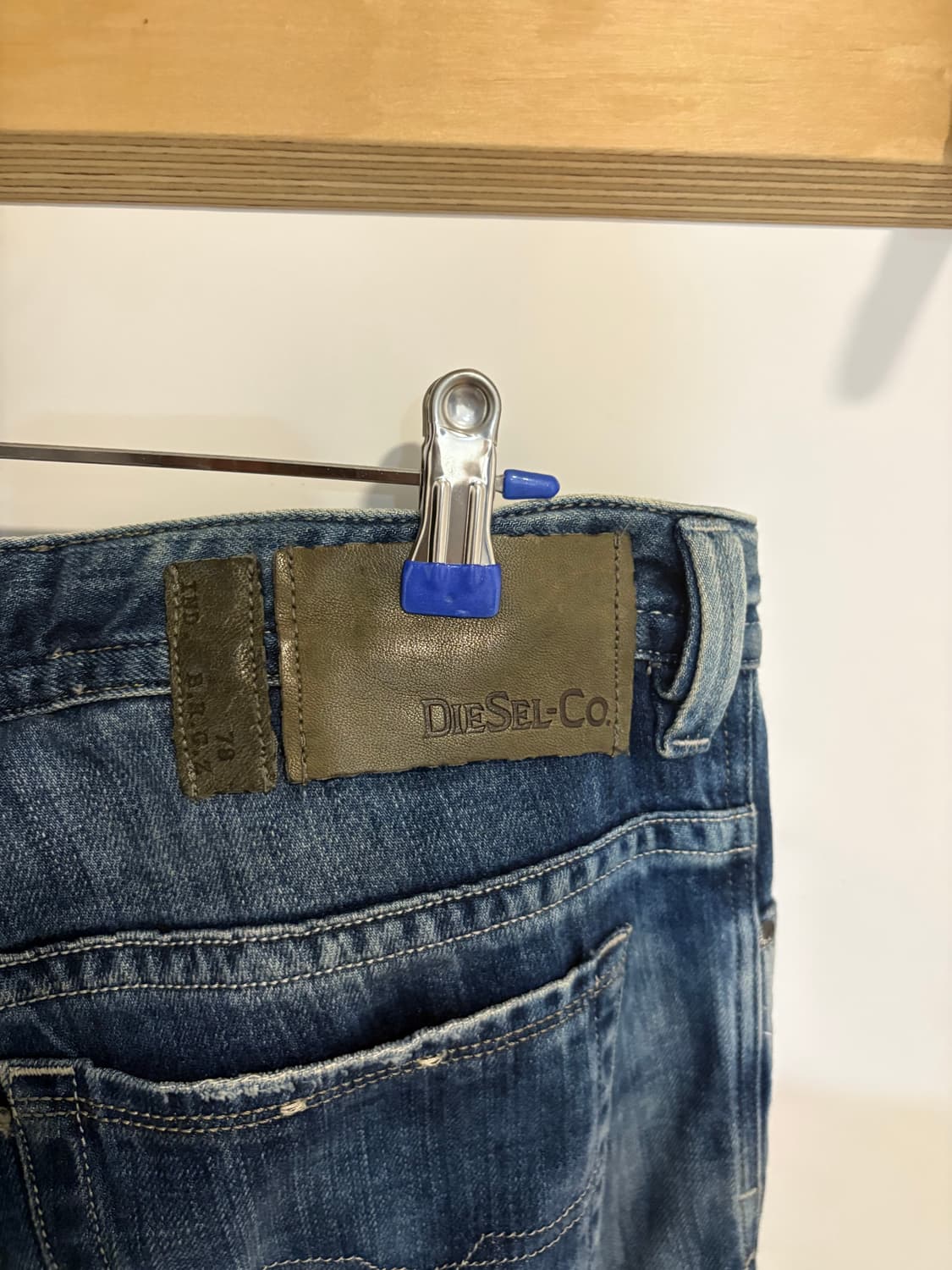 디젤 DIESEL Thavar 청바지 /Wash 888N/W34 L32 상품이미지5