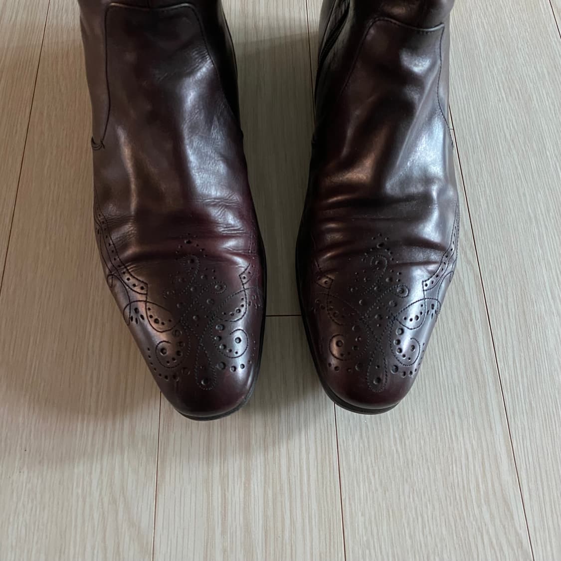 [260] 프라다 메인라인 집업 윙팁 부츠 상품이미지2