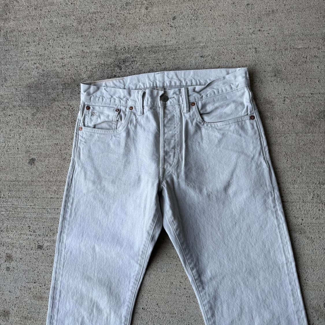 RRL 더블알엘 셀비지 데님 팬츠 상품이미지2