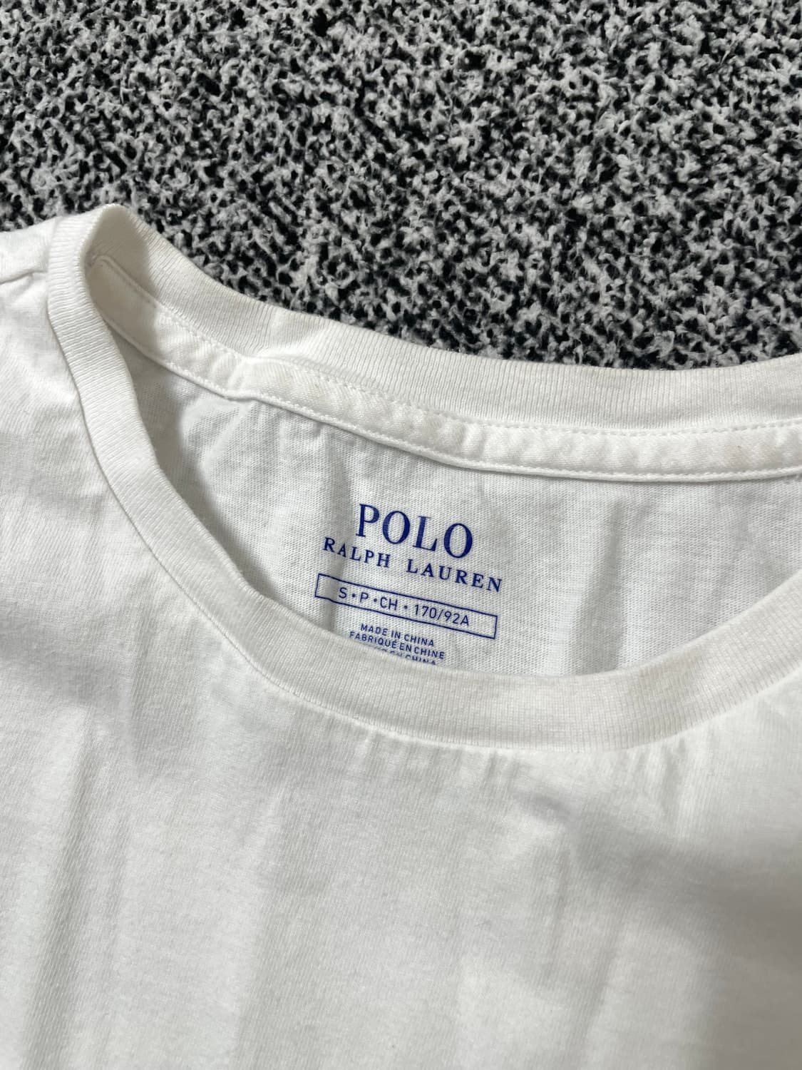 빈티지9. 폴로랄프로렌 클래식 핏 크루넥 반팔 티셔츠 반팔티 화이트 상품이미지3