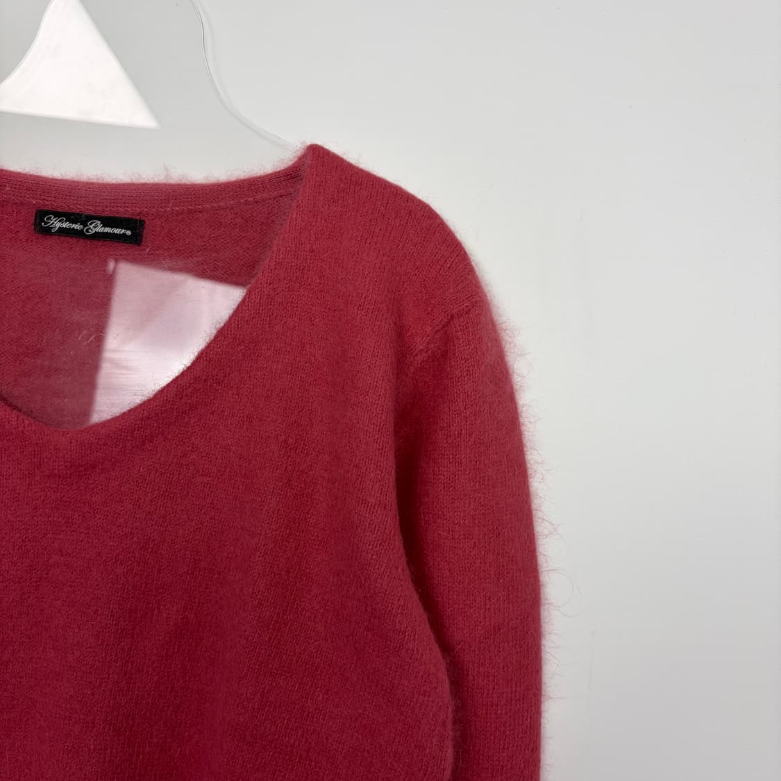 히스테릭글래머 앙고라 니트 티셔츠 상품이미지3