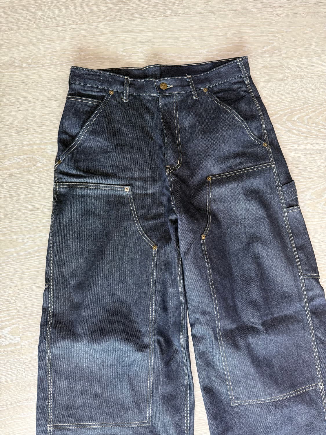 에모스탠스클럽 카펜터 배기진 1사이즈 상품이미지3