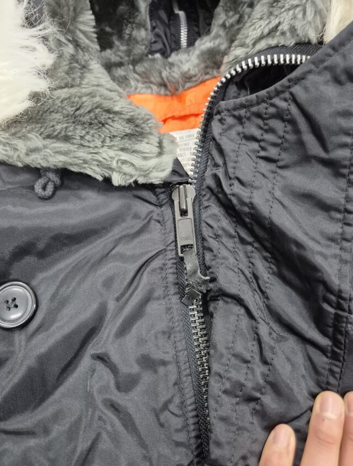 밀리터리 n-2b 봄버 자켓 상품이미지6