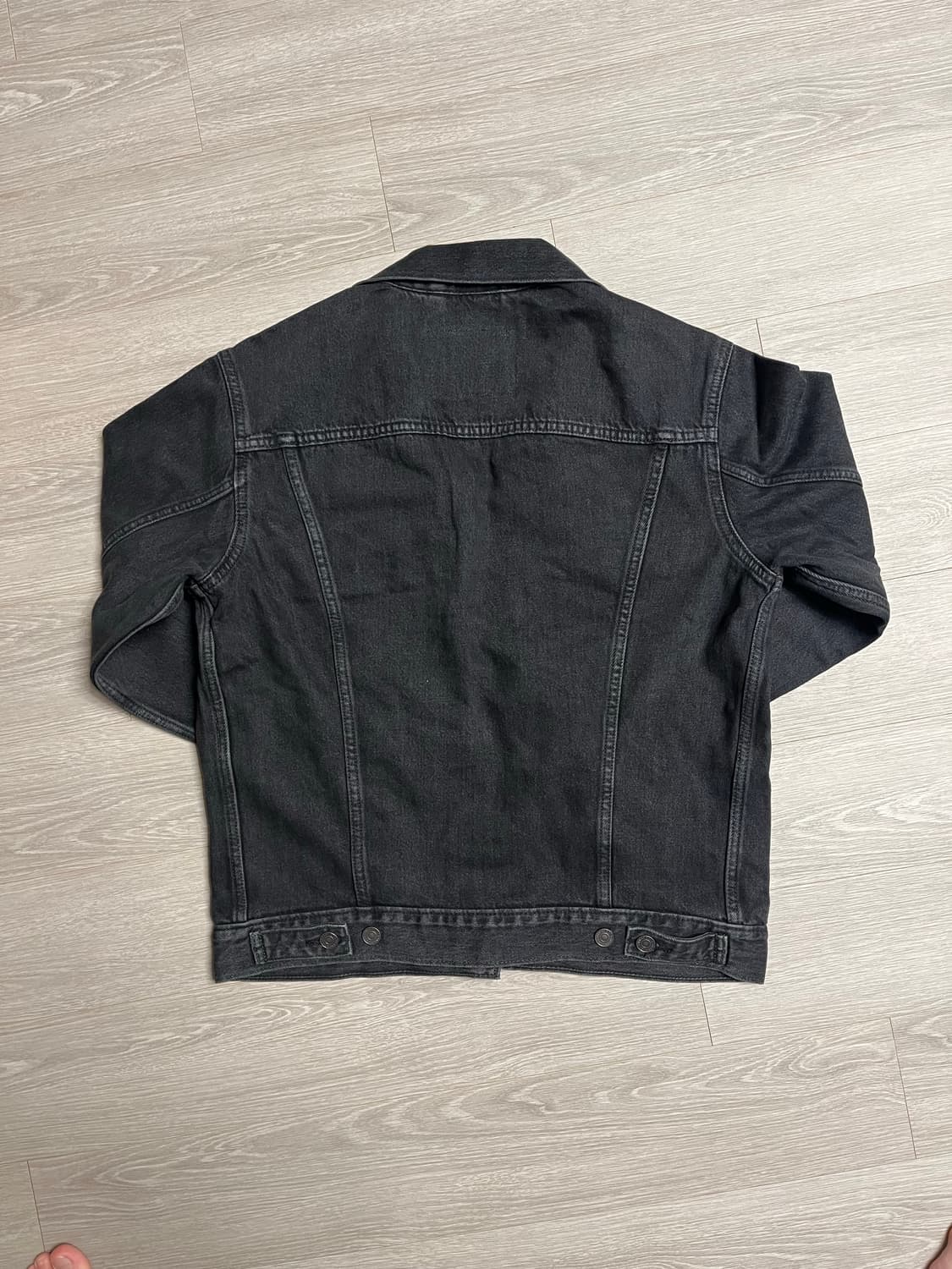 (새상품) 리바이스 3세대 블랙 트러커 프리미엄 라인 데님 자켓 상품이미지5
