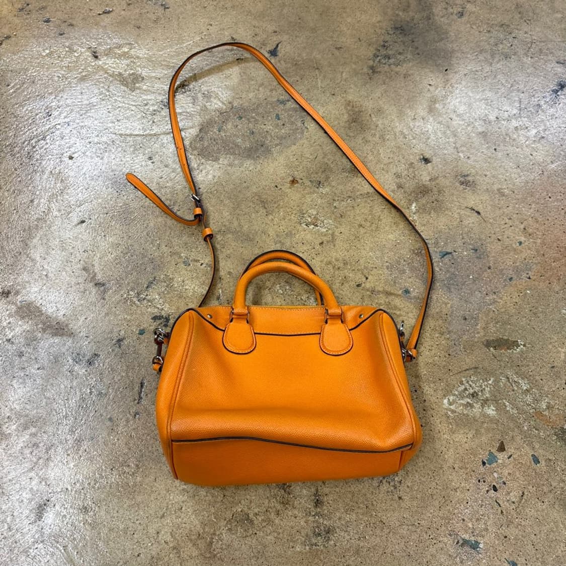 코치 오렌지 크로스 토트 핸드백 가방  상품이미지3