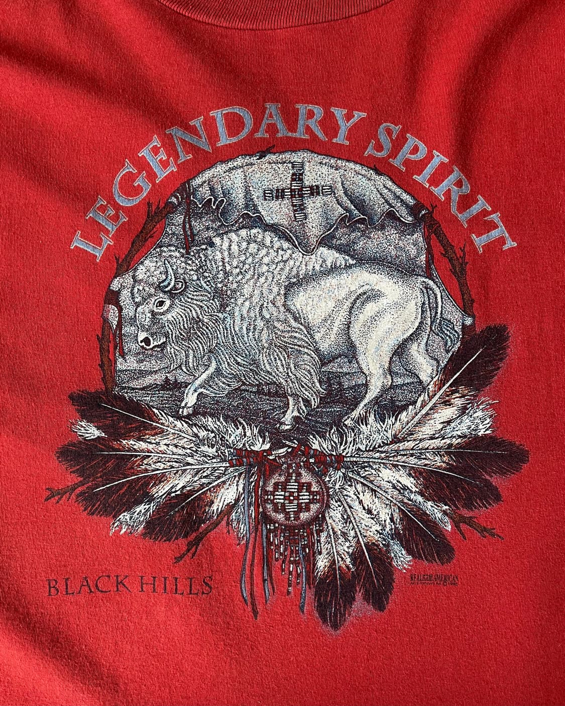 1990s Anvil "Legendary Spirit“ 1/2 Tee 상품이미지4