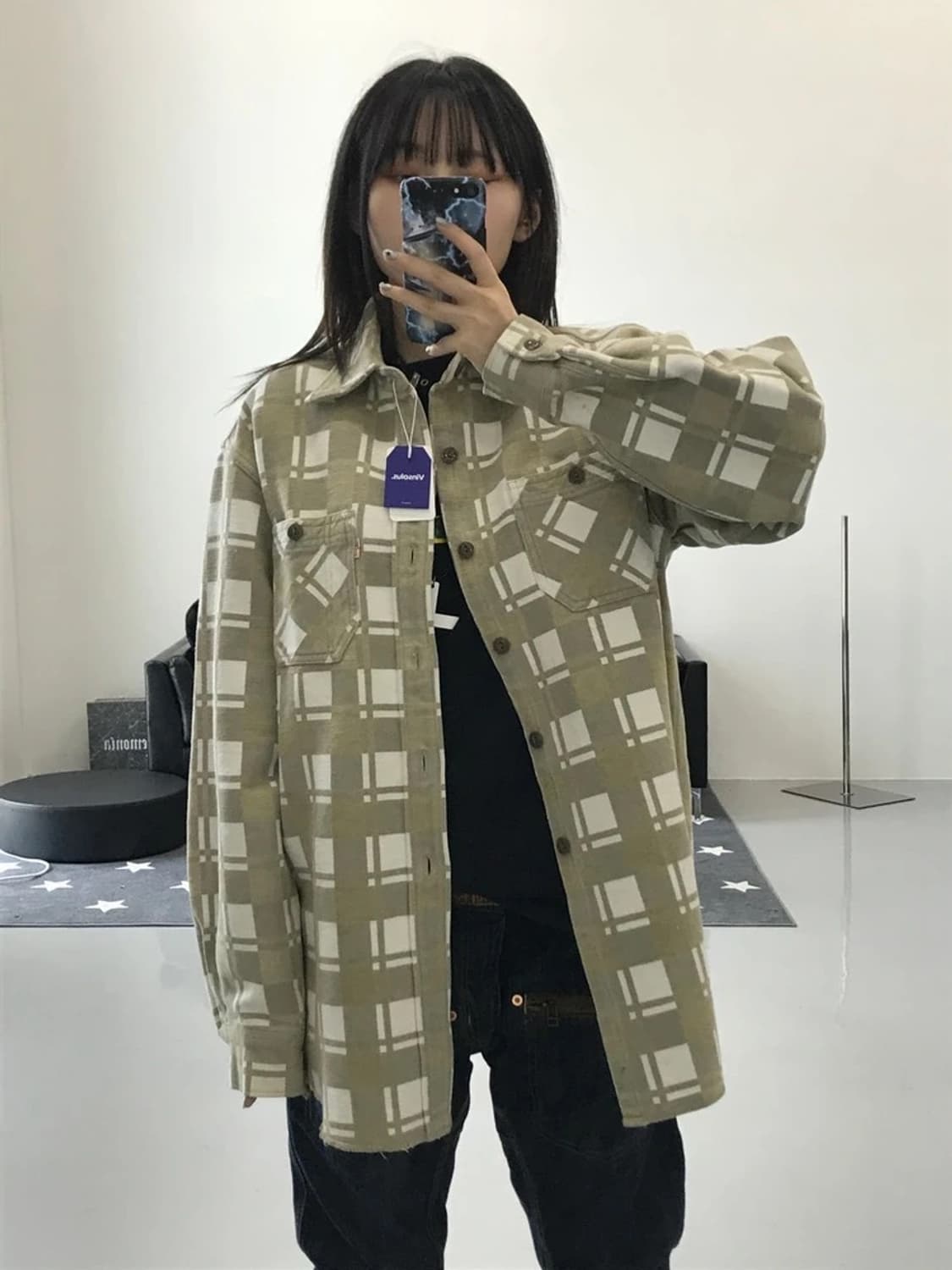 리바이스 알라스카 프렌체 체크셔츠 상품이미지2