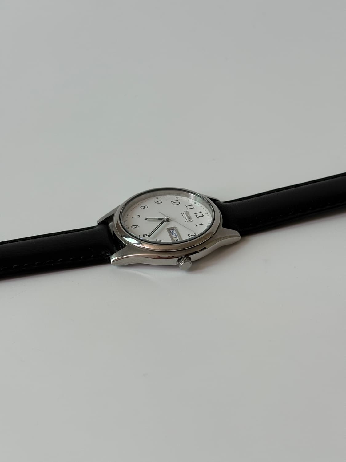 1990s Arabic Index Silver Quartz 상품이미지4