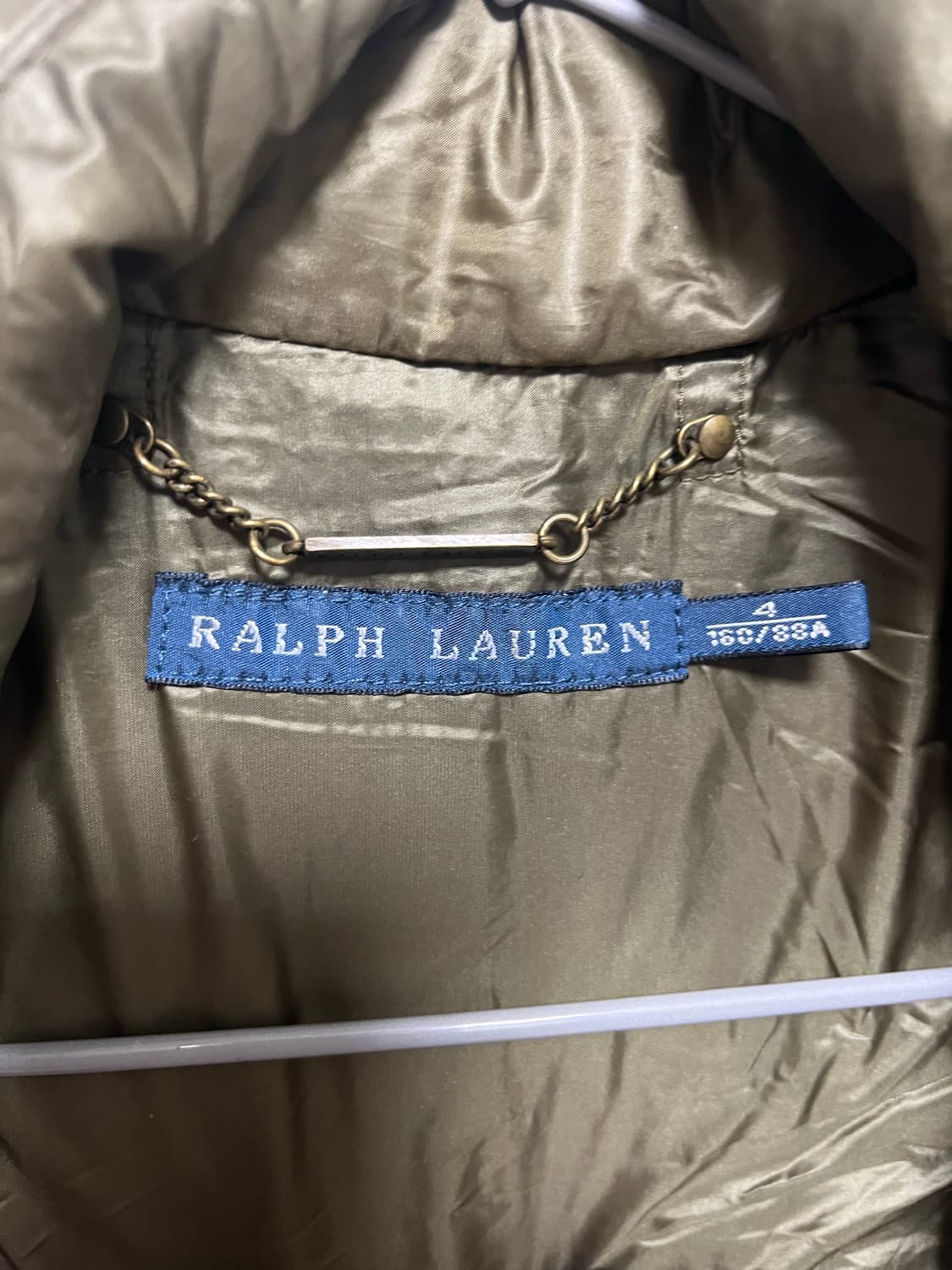 랄프로렌 여성 구스 패딩조끼 상품이미지7