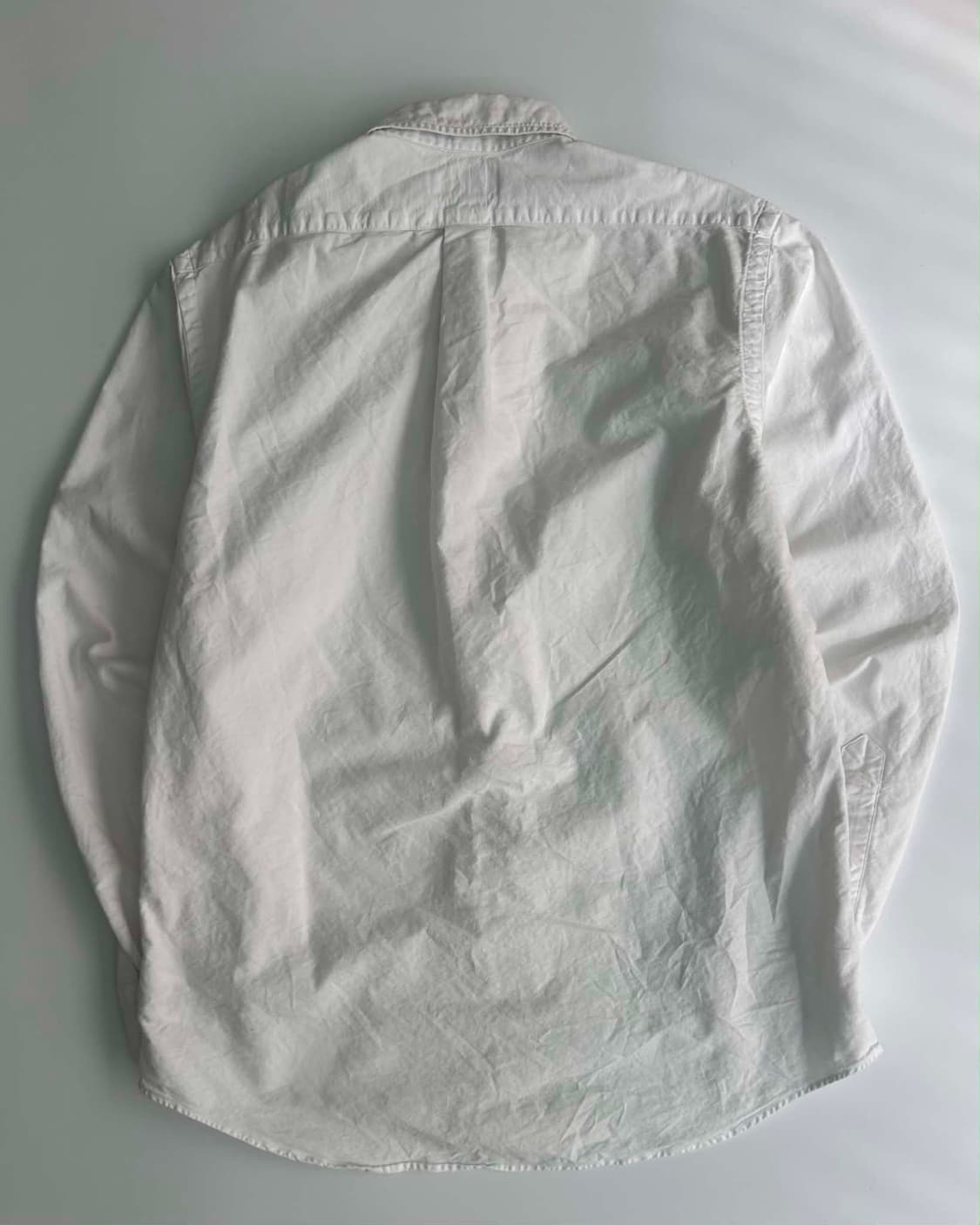[M] 폴로 랄프로렌 현행QR 화이트 클래식핏 옥스포드 셔츠 상품이미지2