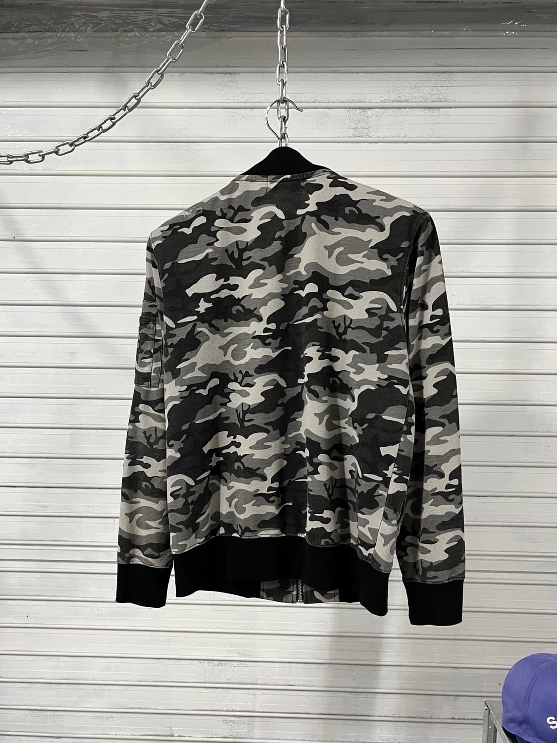 vtg camouflage ma-1 jacket 상품이미지5