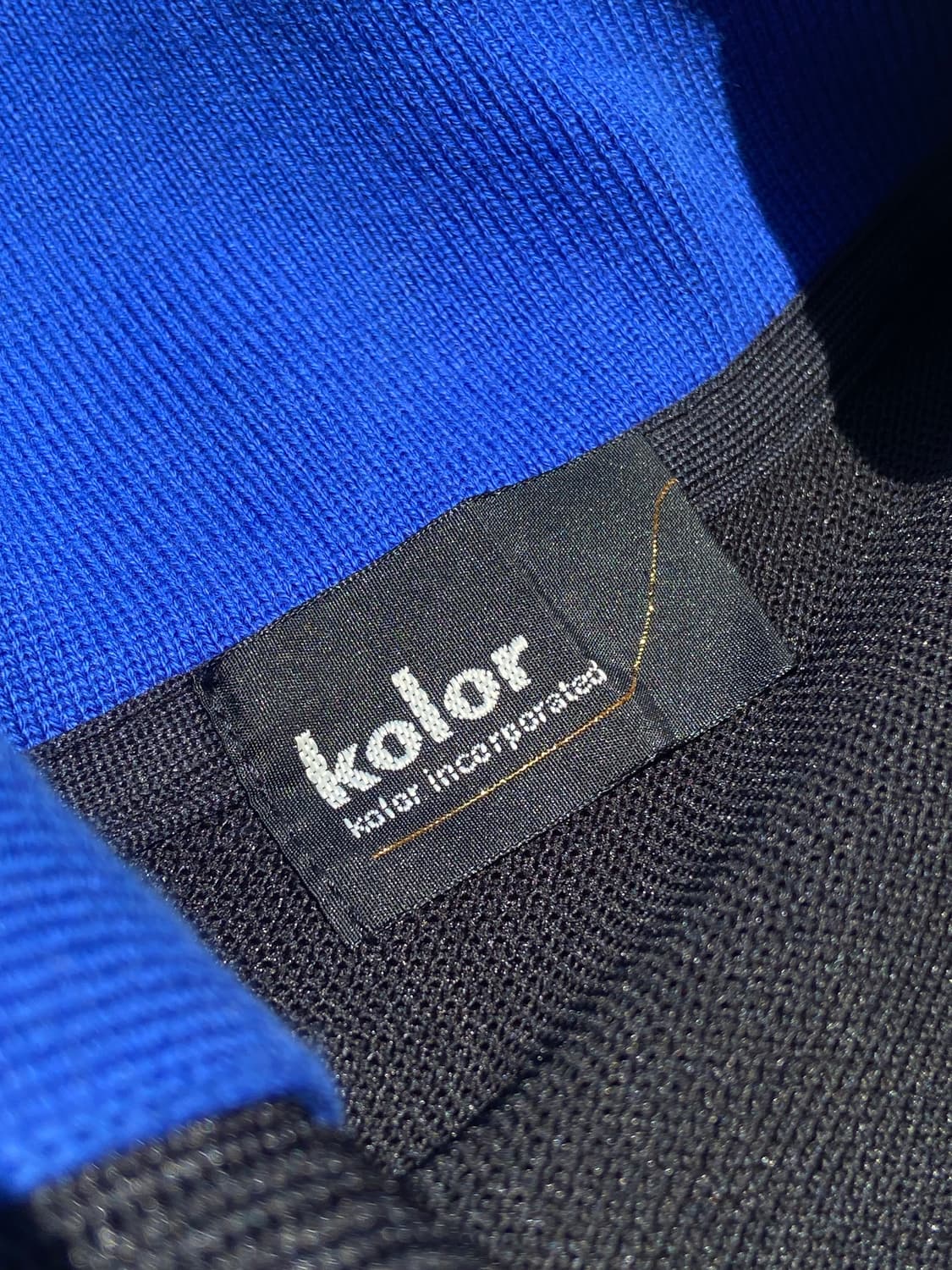 kolor 컬러 비콘 도킹 Pe 카노코 폴로 셔츠 (오버핏) 상품이미지5