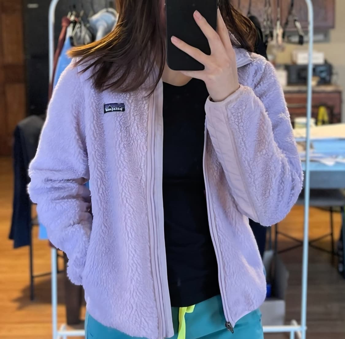 파타고니아 신칠라 라이트 퍼플 플리스 후리스 / 00s / S (55) 상품이미지2