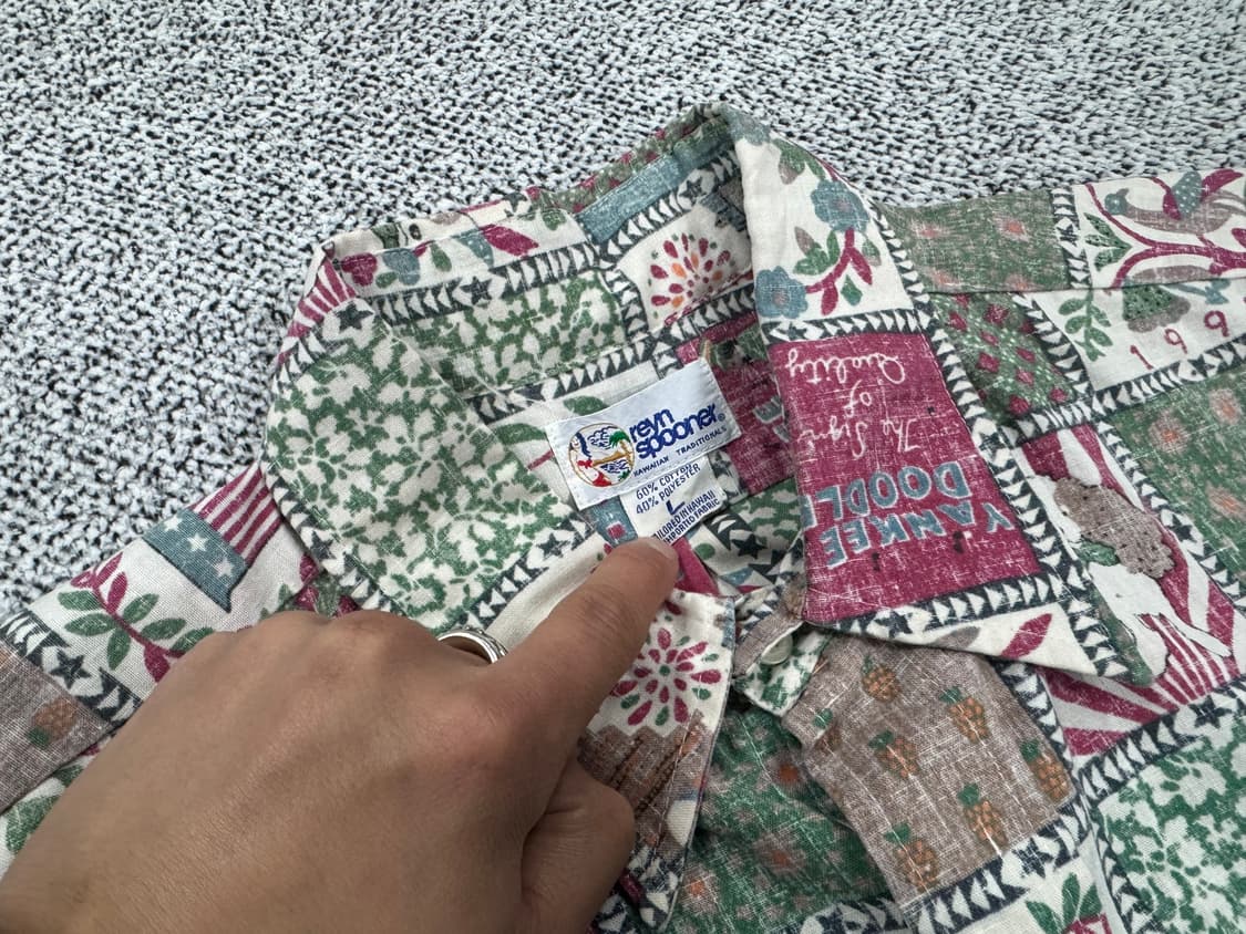 레인스푸너 1998년 하와이안셔츠 상품이미지4