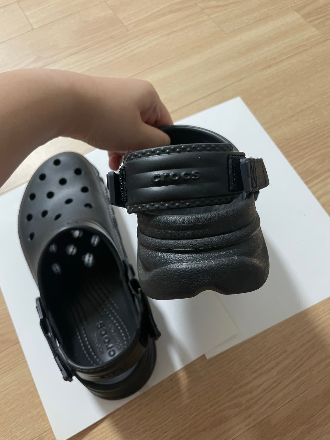 Crocs 크록스 듀엣맥스 2 블랙 260 상품이미지3