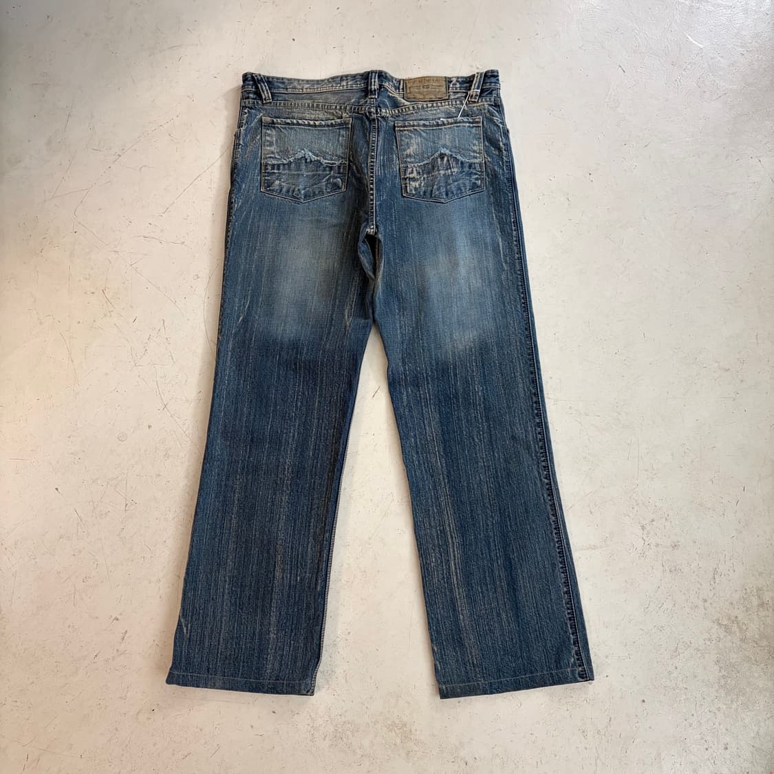 디젤 인더스트리 빈티지 와이드 데님팬츠 36 상품이미지7