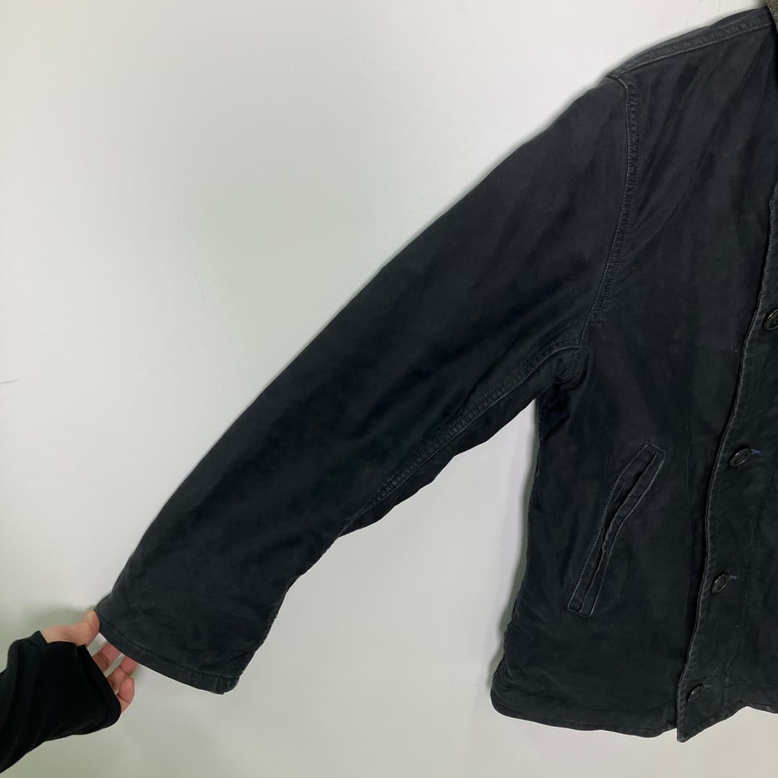 블루블루재팬 코튼 덱 자켓 M 상품이미지8