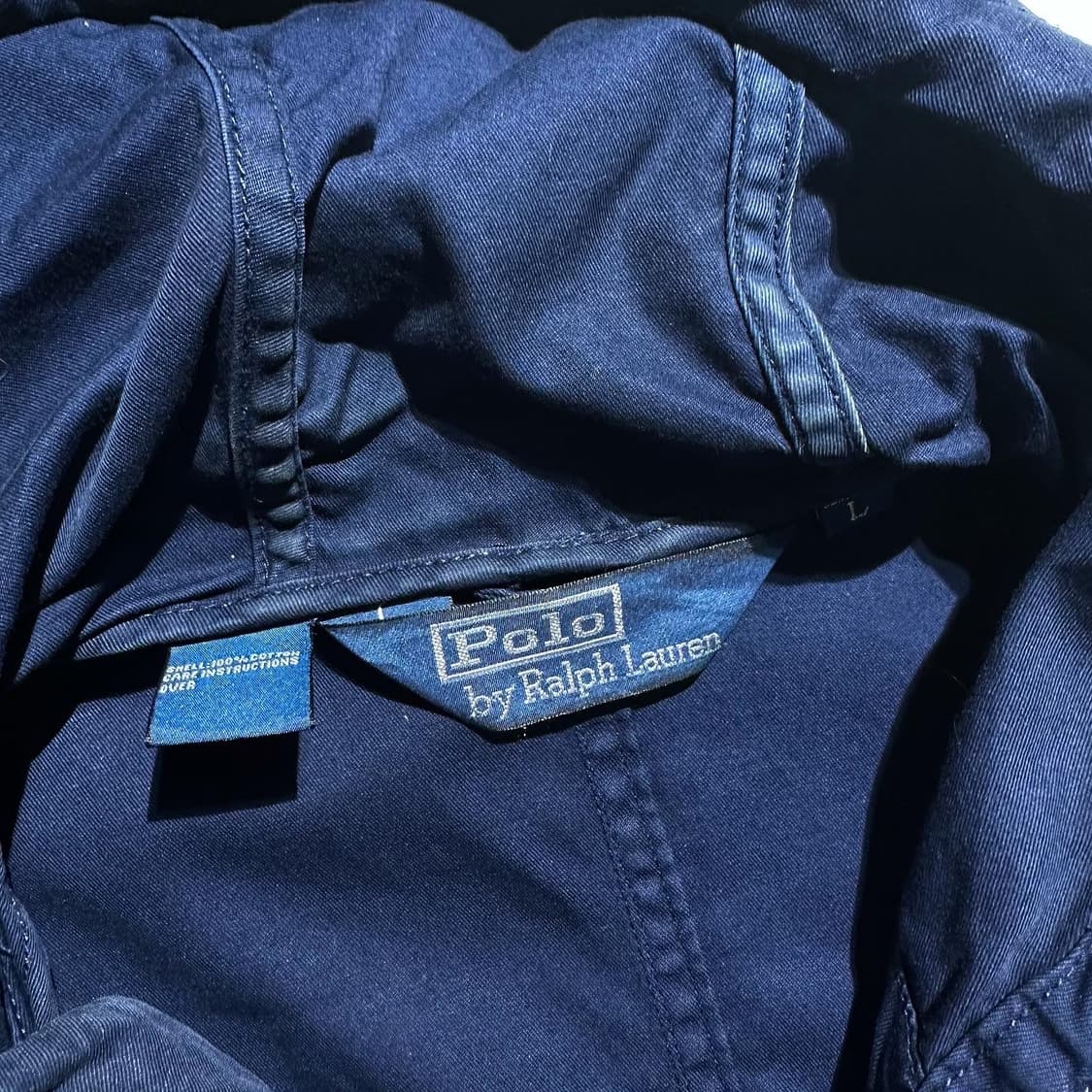 폴로 포니로고 코튼 후드 자켓 상품이미지3