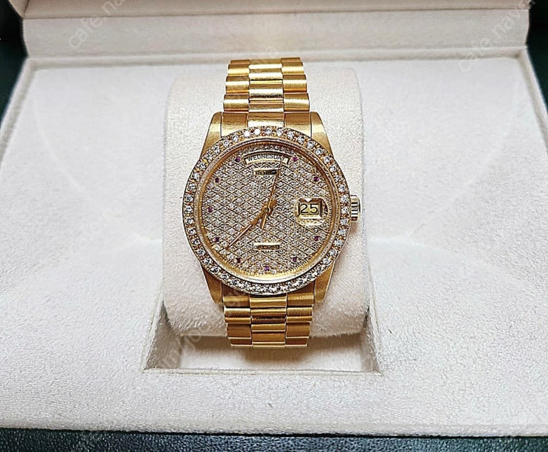 롤렉스 로렉스 제작 18K 다이아 시계 판매 상품이미지1