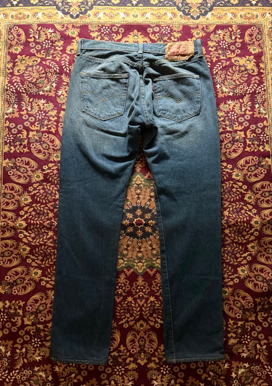 리바이스 501 데님 진 중청 상품이미지3