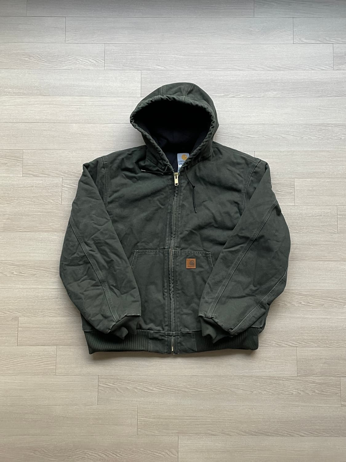 칼하트 j130 mos 모스 액티브 샌드스톤 빈티지 carhartt 상품이미지1
