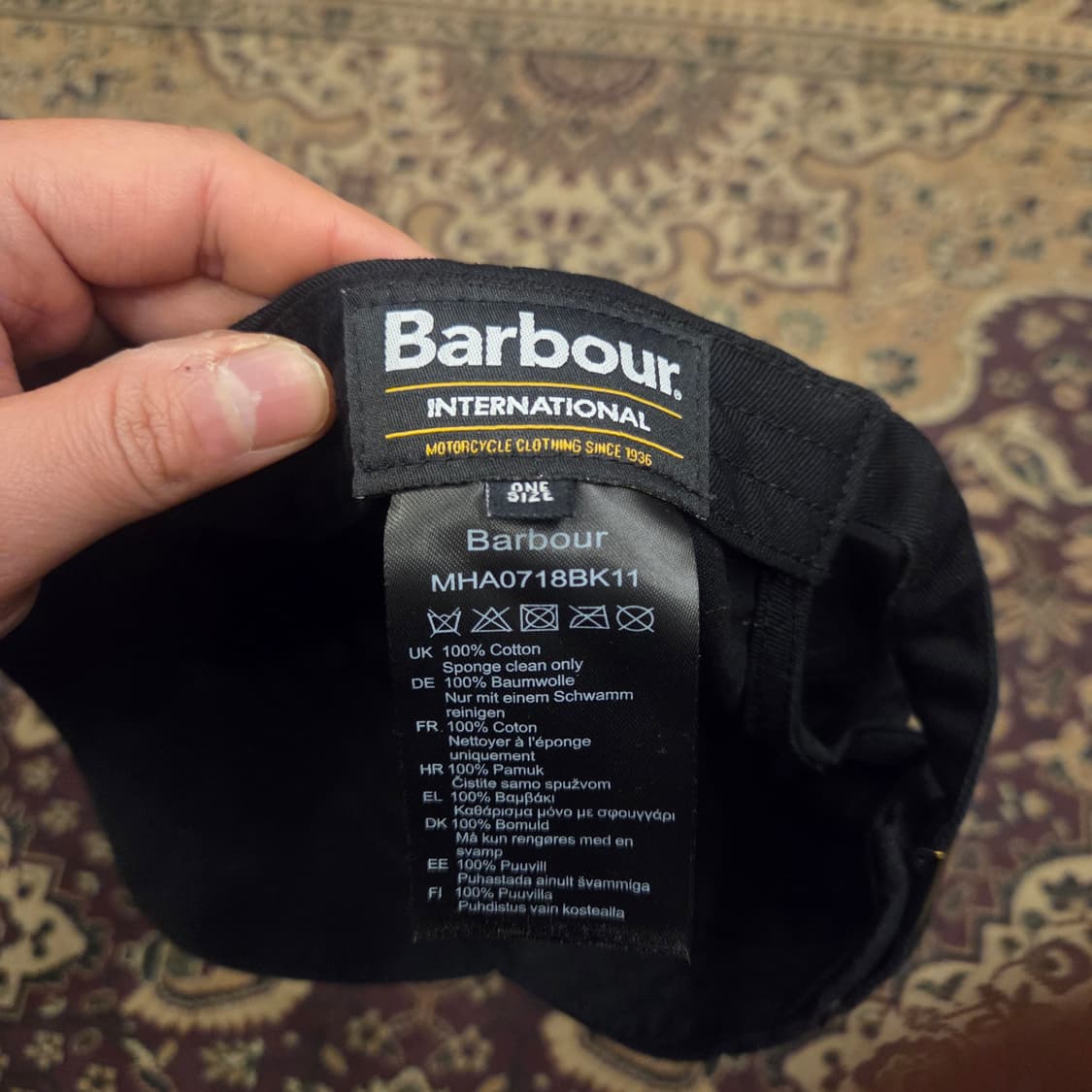 바버 인터네셔널 볼캡 상품이미지6