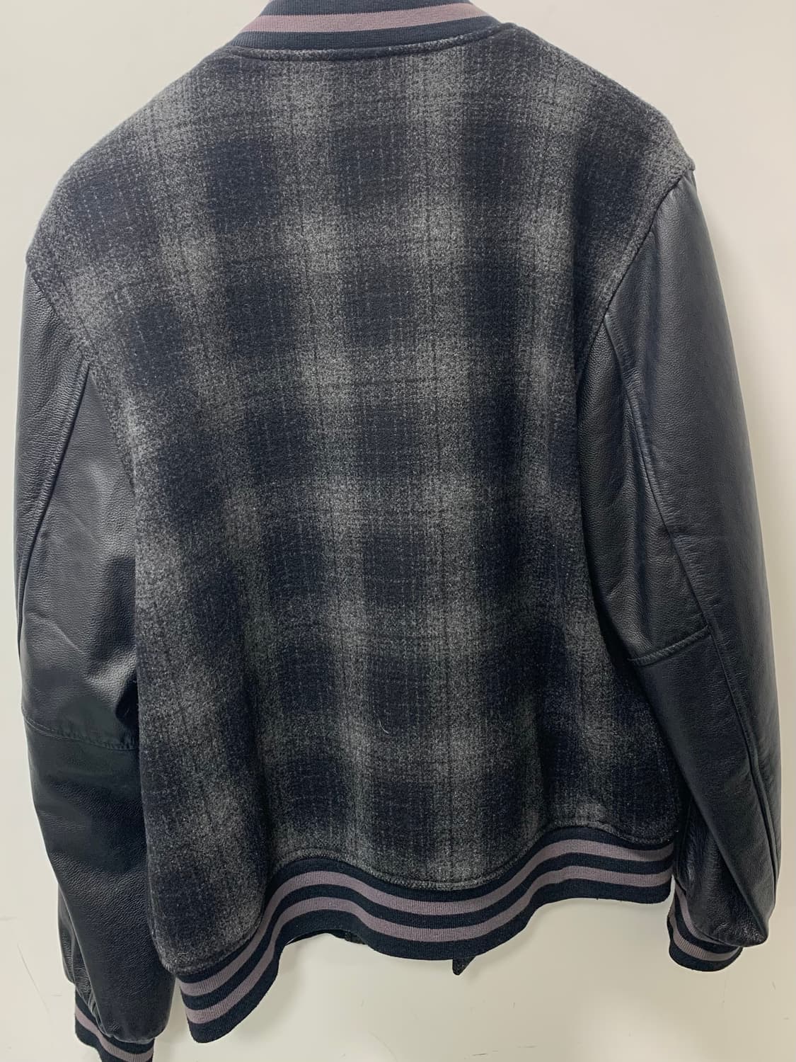Stussy x Fred Perry Plaid Varsity Jacket 상품이미지2