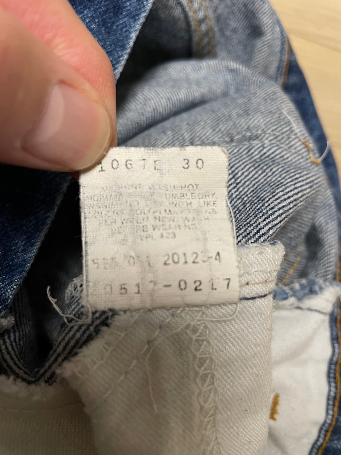 빈티지 리바이스 517 usa 오렌지 탭 팝니다 상품이미지4