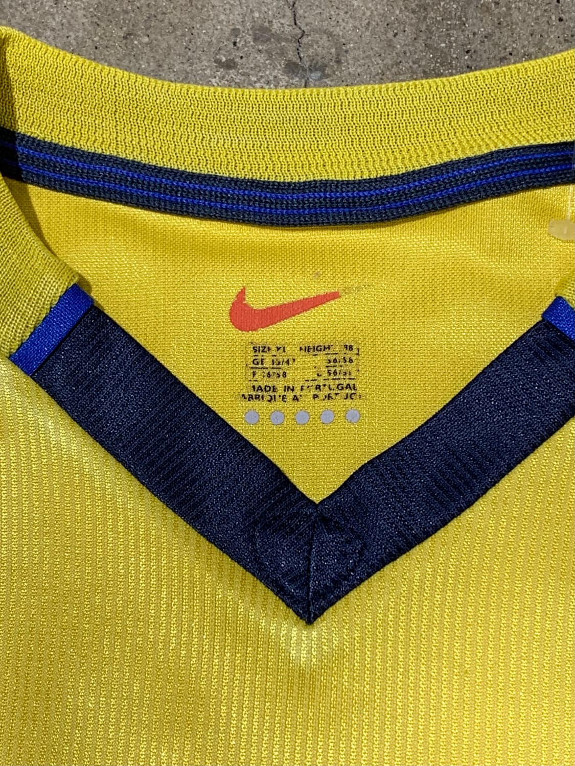 1999/2001 나이키 아스날 어웨이 풋볼셔츠 상품이미지4